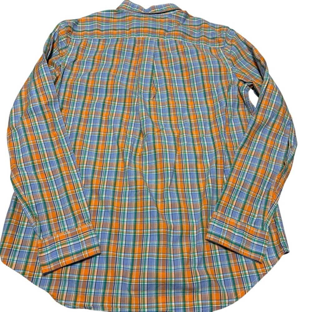 Ralph Lauren Shirt Boys XL Button Down Long Sleeve Classic School Blue Spring - Picture 2 of 5